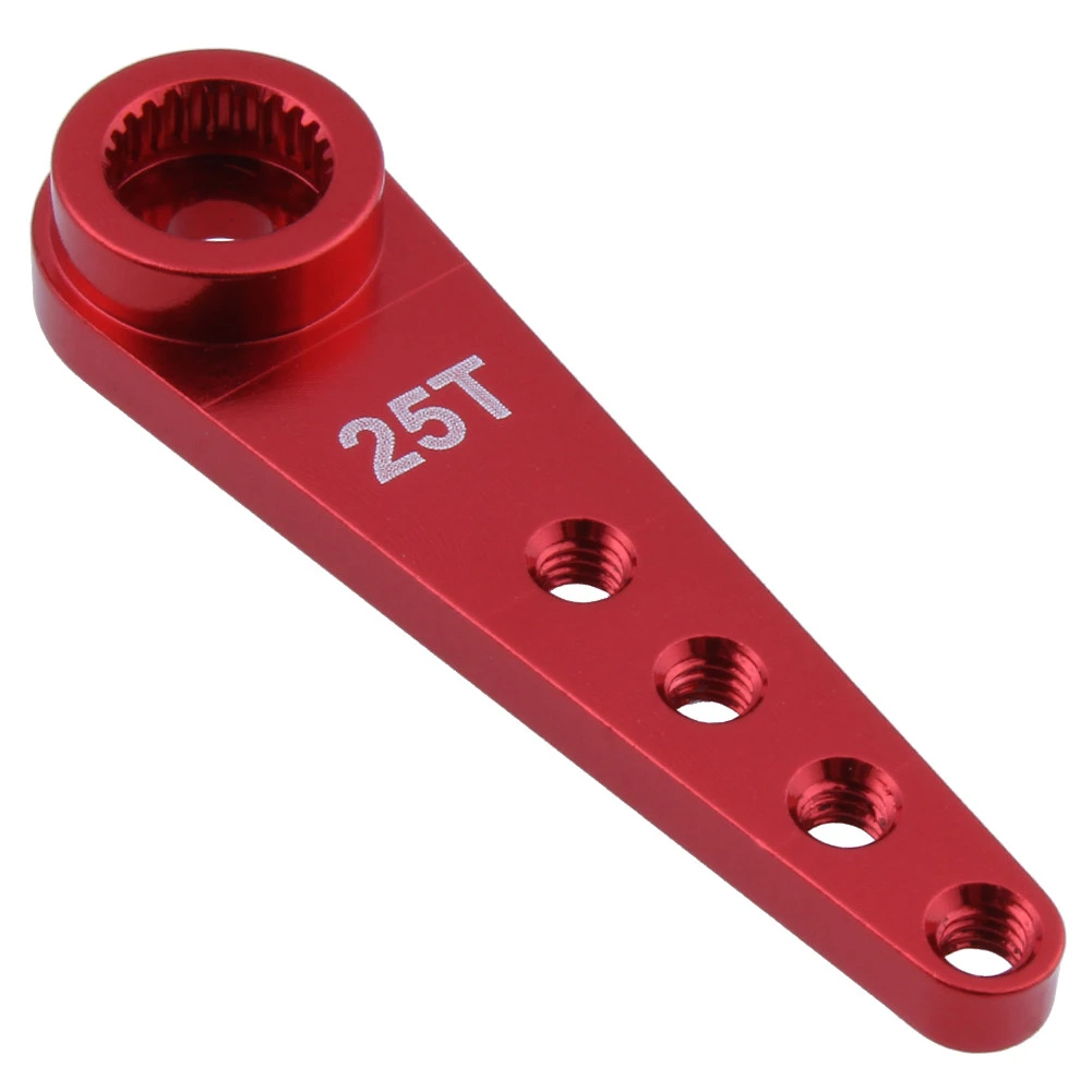 2PCS Alloy Aluminum Clamp Servo Horn 2-Hole M3 25T for 1/10 RC Car Futaba Savox 2PCS Alloy Aluminum Clamp Servo Horn 2-Hole M3 25T for 1/10 RC Car Futaba Savox
