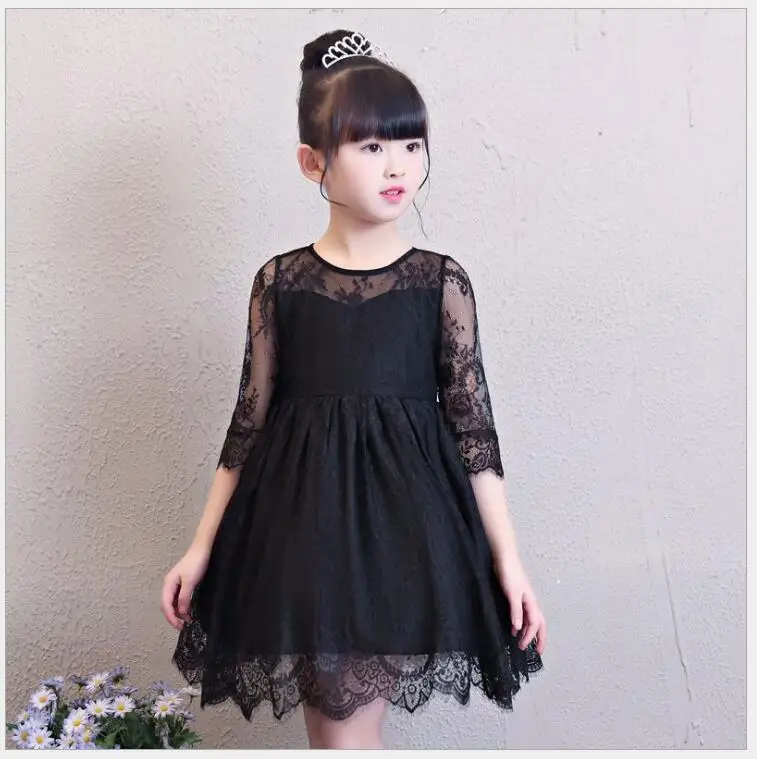 Teen Black Lace Dresses