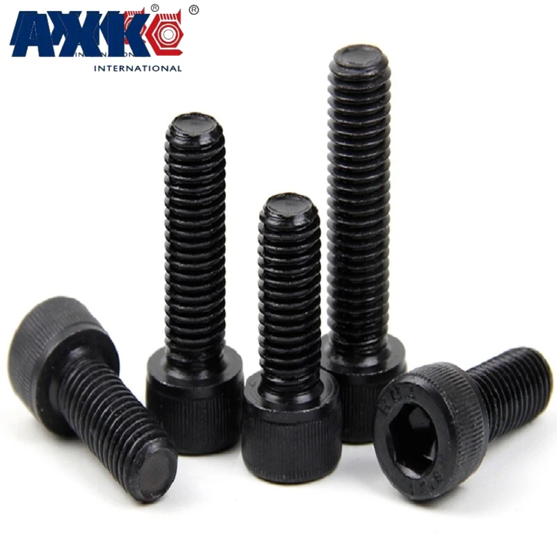 

M18 M18*1.5*50/55 M18x1.5x50/55 1.5mm Pitch 12.9 Grade Carbon Steel Full Fine Thread Cap Allen Head Bolt Hexagon Socket Screw