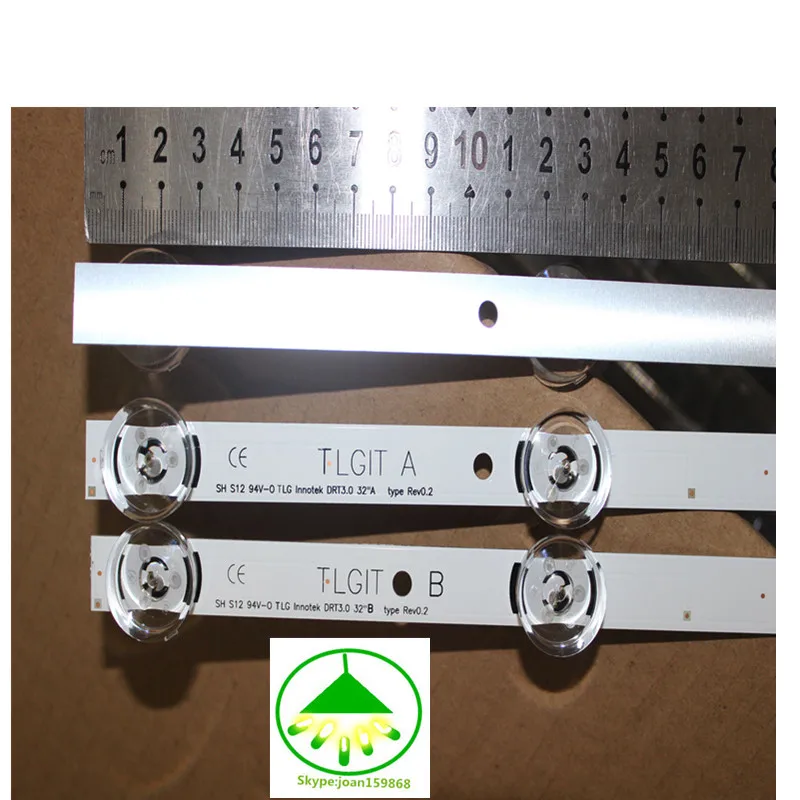 

100%NEW 3 Piece/lot 59CM LED Backlight 6lamp for LG 32" TV 32MB25VQ 6916l-1974A 1975A 32LF580V 32LB5610