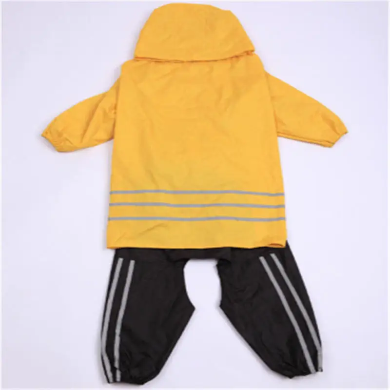 Pet Cat Dog Raincoat Hooded Puppy Small Dog Rain Coat Waterproof Jacket for Dogs Soft Breathable Mesh Dog Clothes