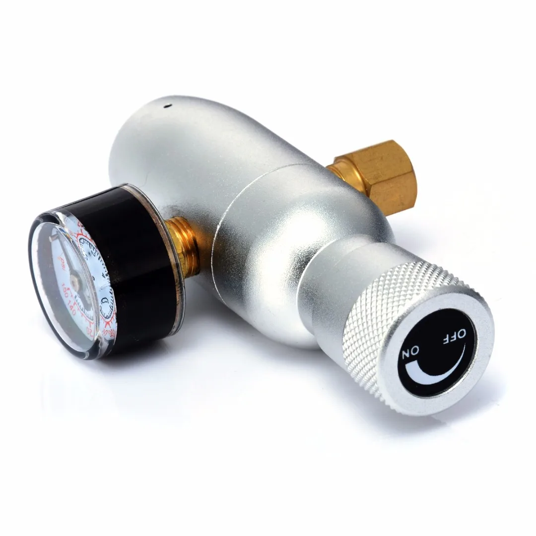 Home Brew Regulated CO2 Charger Kit 3/8" Thread with Ball Lock Fitting Homebrew Keg Charger