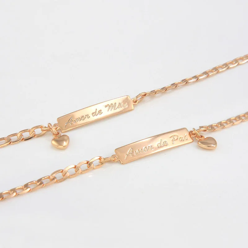 BR18-39_02b Amor de Pai baby bracelet kids jewelry bijoux bebe pulseria ouro nina bambino