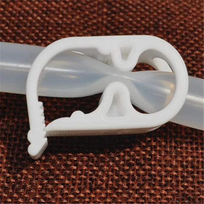 

10pcs Silicone tube clip Siphon Hose Clamp Valve Pipe Syphon Tube Hose Flow Control Wine Beer Making Clamp Holder