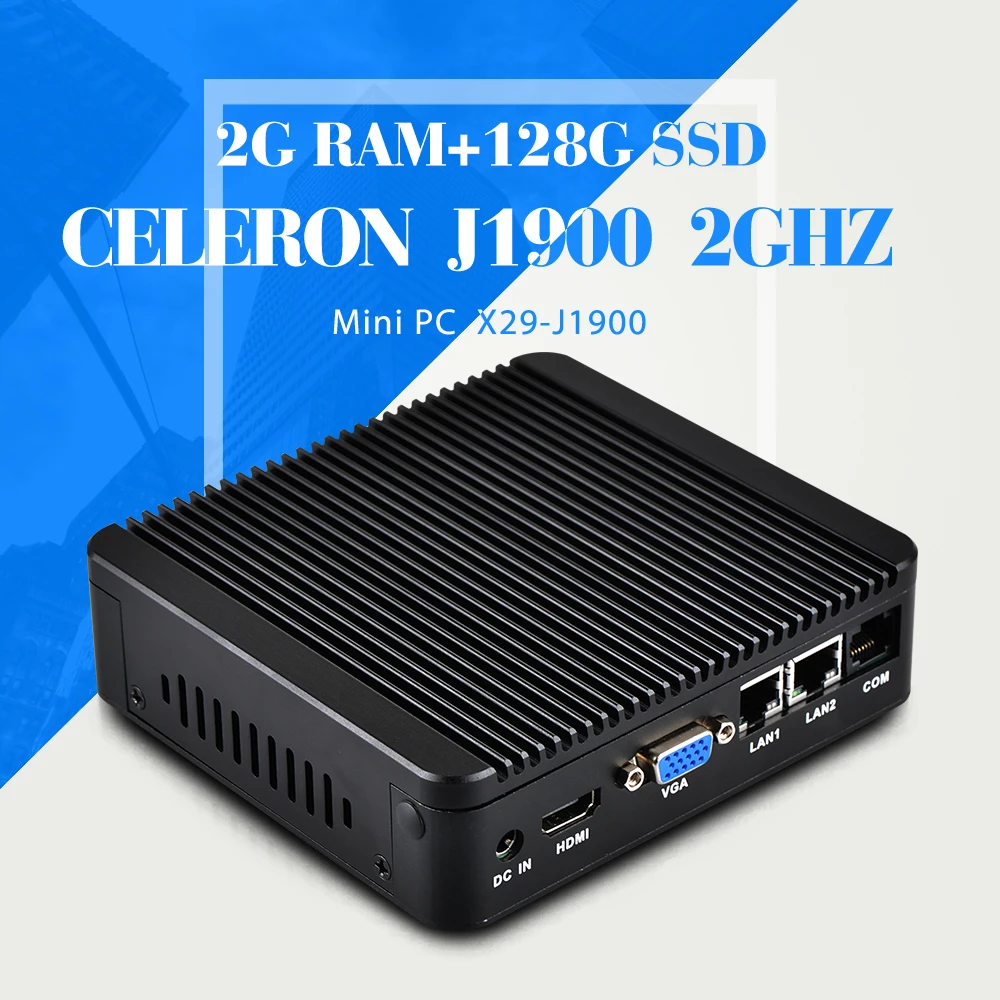 Lowest Price The cheapest J1900 2g ram DDR3 128g ssd fanless mini computer mini pc hdmi small computer case mini computer Lowest Price The cheapest J1900 2g ram DDR3 128g ssd fanless mini computer mini pc hdmi small computer case mini computer
