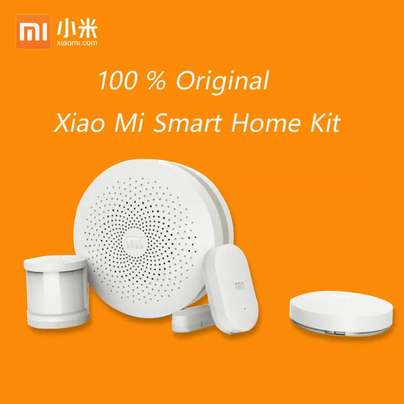 Дешево 2019 Xiaomi mi комплект для умного дома Gateway2 датчик окна двери датчик человеческого тела беспроводной переключатель Наборы устройств для умного ...