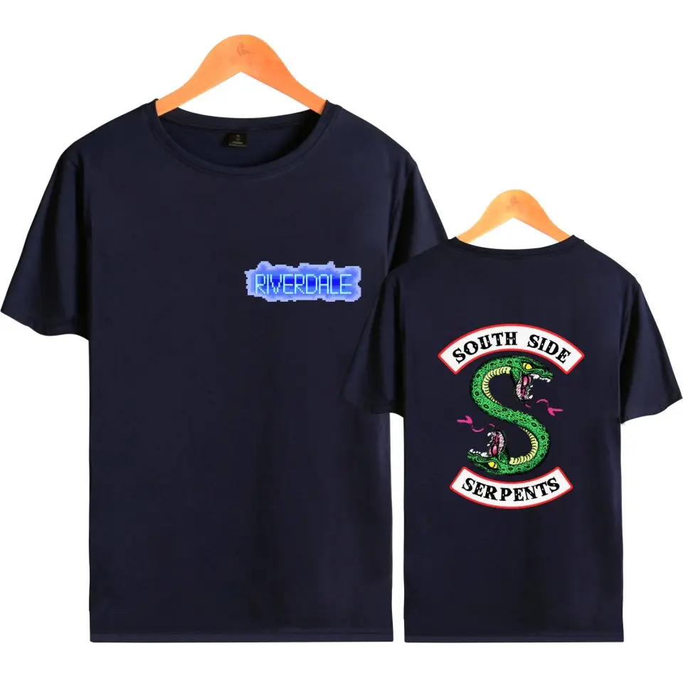 

Frdun Tommy 2018 Riverdale T-shirt Female Fans Short T-shirt American TV Women/Men South Side Summer Casual Popular Tshirt 4XL