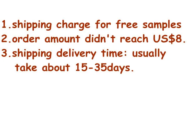 

shipping charge for sample