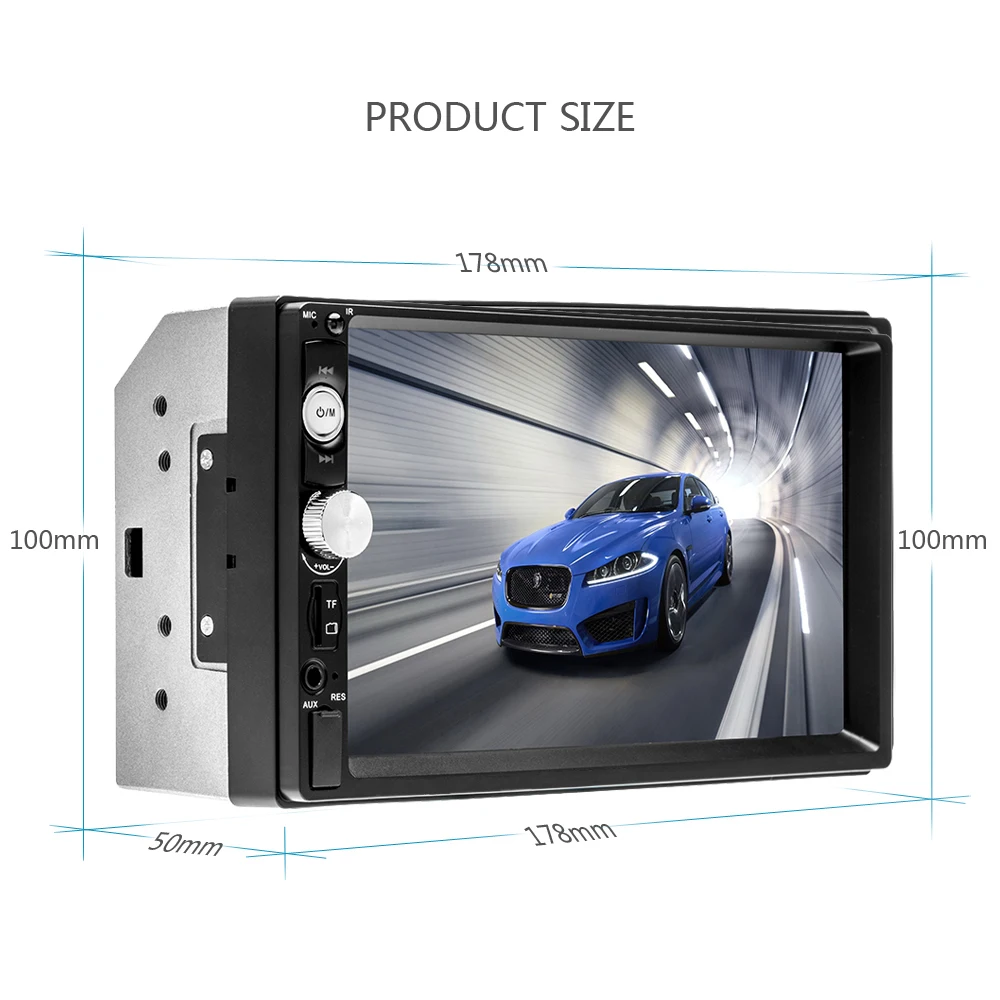 Дешево Camecho 2 din автомагнитола 7