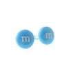 Free Shipping 4pcs( 2pairs ) Candy Letter M Resin Earring Post Cute Sweet Gift 14mm b0022 3
