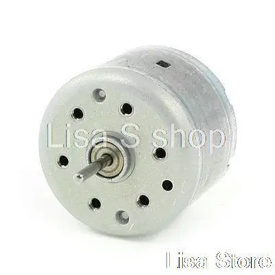 

6400RPM 6V 0.01A Cylinder Electric Mini DC Motor for VDC DVD CD Player