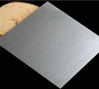 

1*300*350mm TP304 AISI304 Stainless Steel Sheet Brushed Stainless Steel Plate Drawbench Board DIY Material Free Shipping
