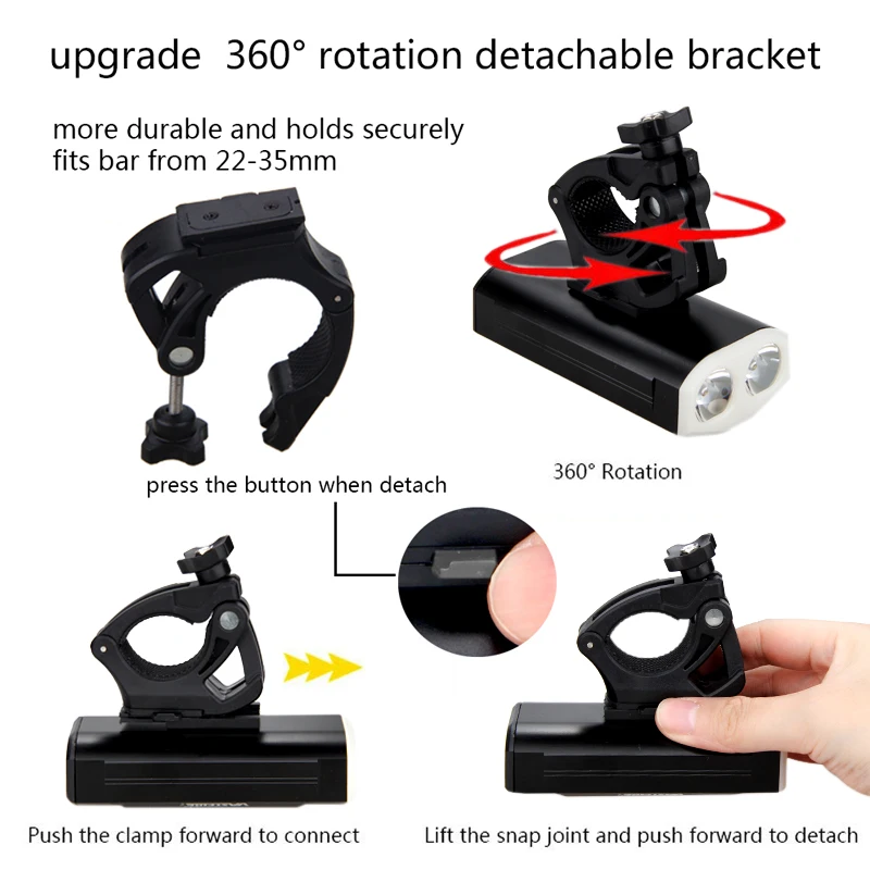 Flash Deal 5 Mode USB Rechargeable MTB Bike light cycling Front Light 1000LM 2 LED lamp beads high Brightness bicycle Headlamp 5 Flash Deal 5 Mode USB Rechargeable MTB Bike light cycling Front Light 1000LM 2 LED lamp beads high Brightness bicycle Headlamp 5