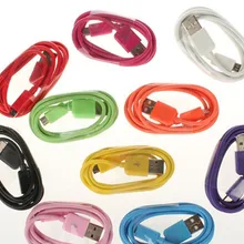 100 шт./лот 10 видов цветов кабель для синхронизации данных Micro USB кабель зарядное устройство для samsung Galaxy S7 S6 S3 S4 SIII Xperia S htc для Xbox One X Blackberry