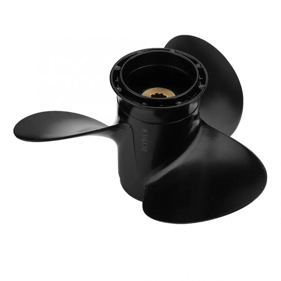 boat motors 9 1/4 x10 3 Blades Aluminum Boat Propeller Outboard Motor for Suzuki 8-15HP fishing boats NEW | Автомобили и