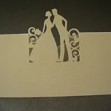 Пользовательские любящая пара свадебные карты сопроводить номер карты Сельский День рождения свадьбу душ таблицы сидения markerspc001