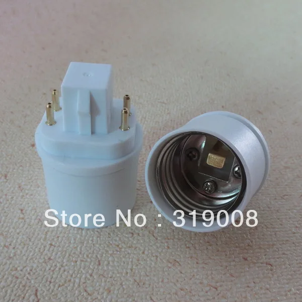 G24q to E26 light socket adapter gx24q to e27 bulb base adaptorin Lamp