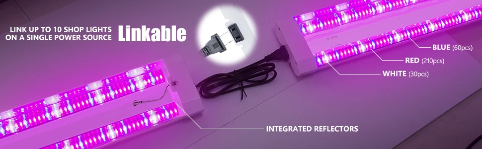 50W(300W Equivalent) LED Grow Light Full Spectrum Plant LED Grow Tent Seedling Lamp Growing Lighting for Flower Pendant Lights (7)