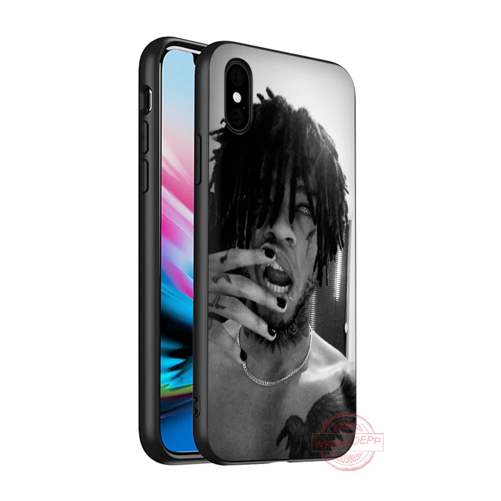 WEBBEDEPP Scarlxrd J Мягкий силиконовый чехол для телефона iPhone 5 6 7 8 Plus X XS XR XS Max.11 11peo 11proMax - Цвет: 7