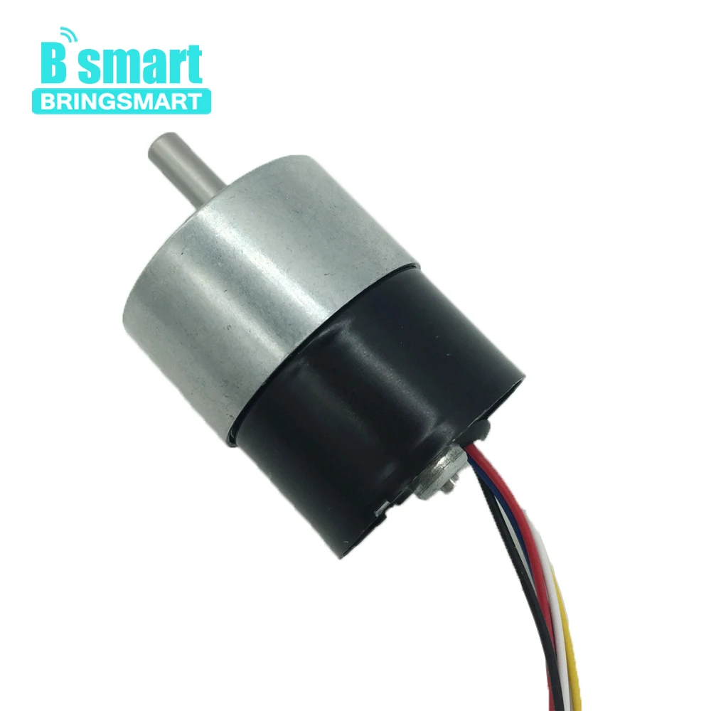 

Bringsmart DC Brushless Gear Motor JGB37-3625 12v Controllable Positive Inversion 24V FG Reduction Machine BLDC Motor