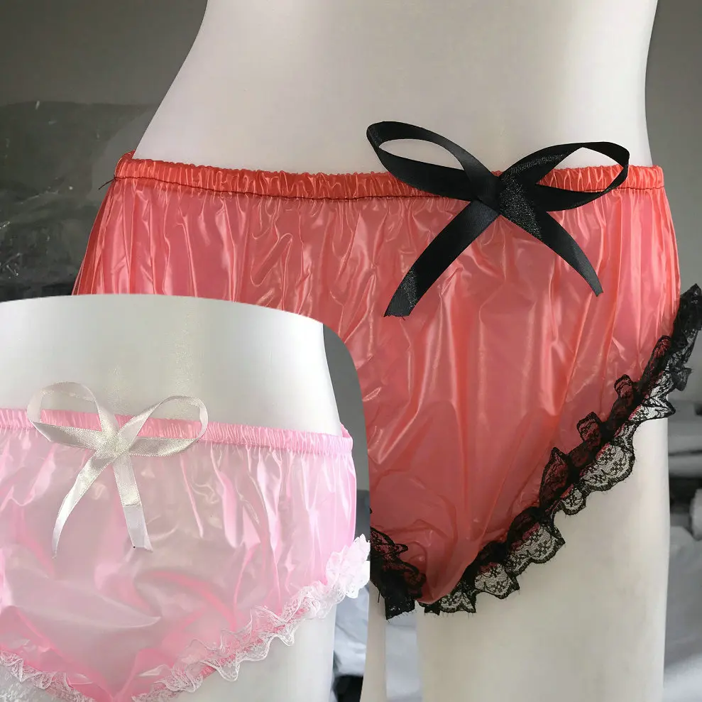 2 pièces Haian PVC Cami slips dentelle culottes dames slips # STL01-5 & 8 (lot de 2)
