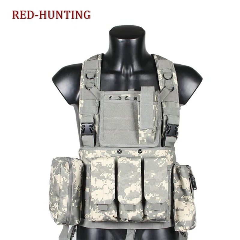 Регулируемый штурмовой жилет MOLLE RRV тактический Мягкий Molle для страйкбола