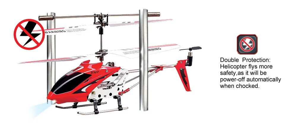 Syma S107G ИК 3-канальный блок питания RC с одним лезвием дистанционного Управление Вертолет модель игрушки RTF