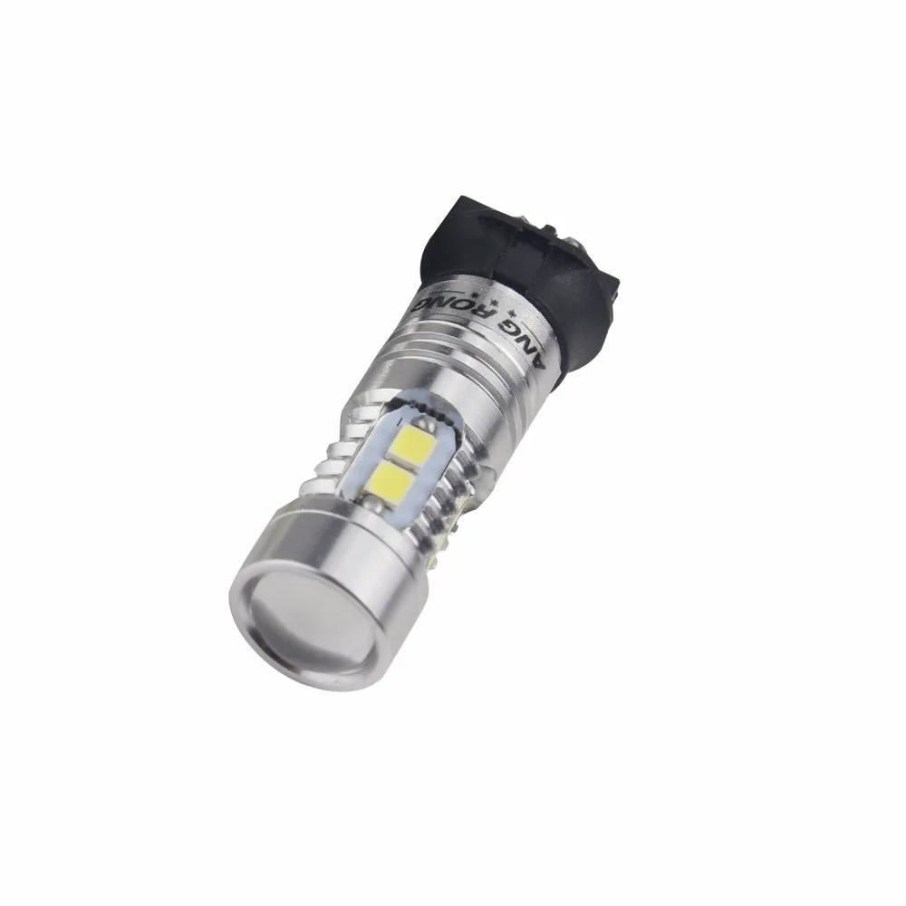 ANGRONG 2x PW24W 10W 2835 светодиодный сигнал поворота дневные ходовые огни DRL Белый для VW
