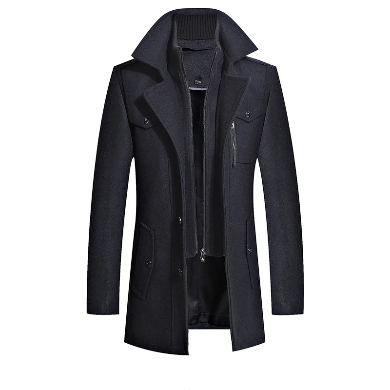 2020 New Casual Thick Wool Winter Coat Men Good Quality Double Color Mannen Jassen Winter 2020 New Casual Thick Wool Winter Coat Men Good Quality Double Color Mannen Jassen Winter