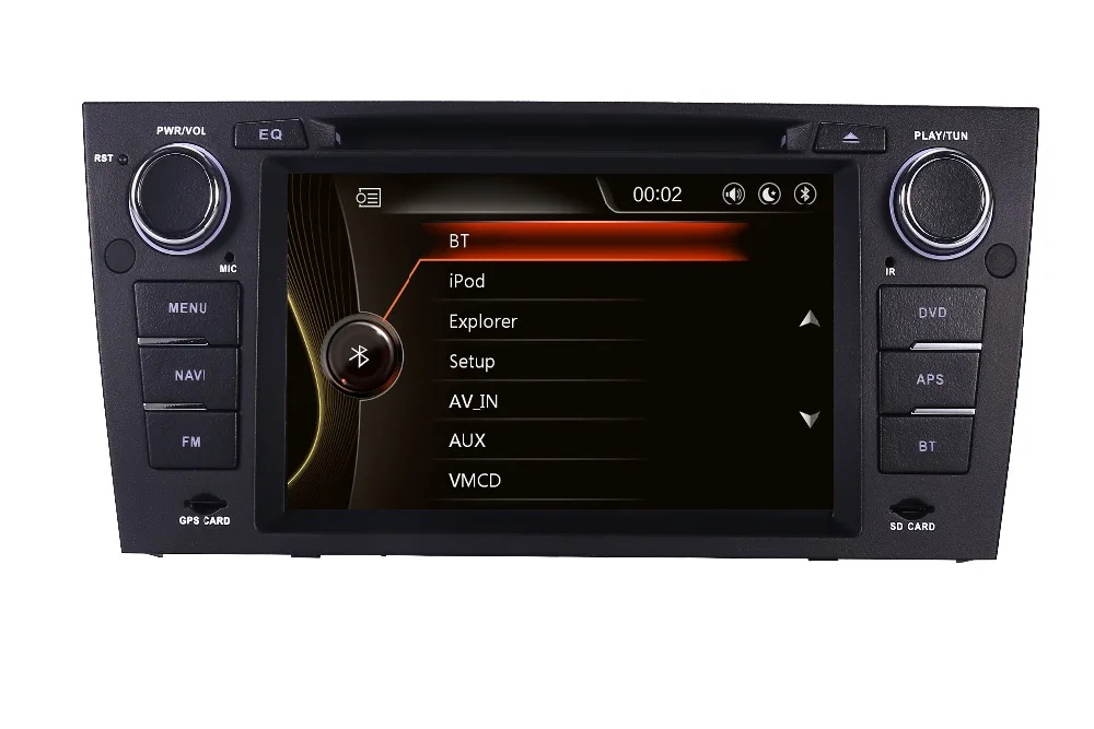 Cheap Capacitive 7"Touch Screen car gps navigation for bmw e90 E91 E92 GPS 3G Bluetooth Radio USB SD Steering wheel Free map Camera 15