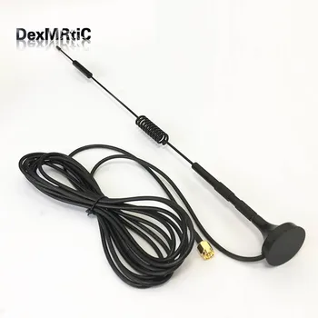 

1PC 4G LTE 3G CDMA GPRS GSM sucker antenna 10dbi high gain 3m extension cable SMA male connector