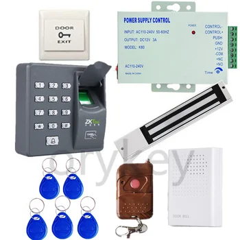 

DIY X6 Fingerprint Door Access Control ID System Kit With 280KGs Magnetic Lock