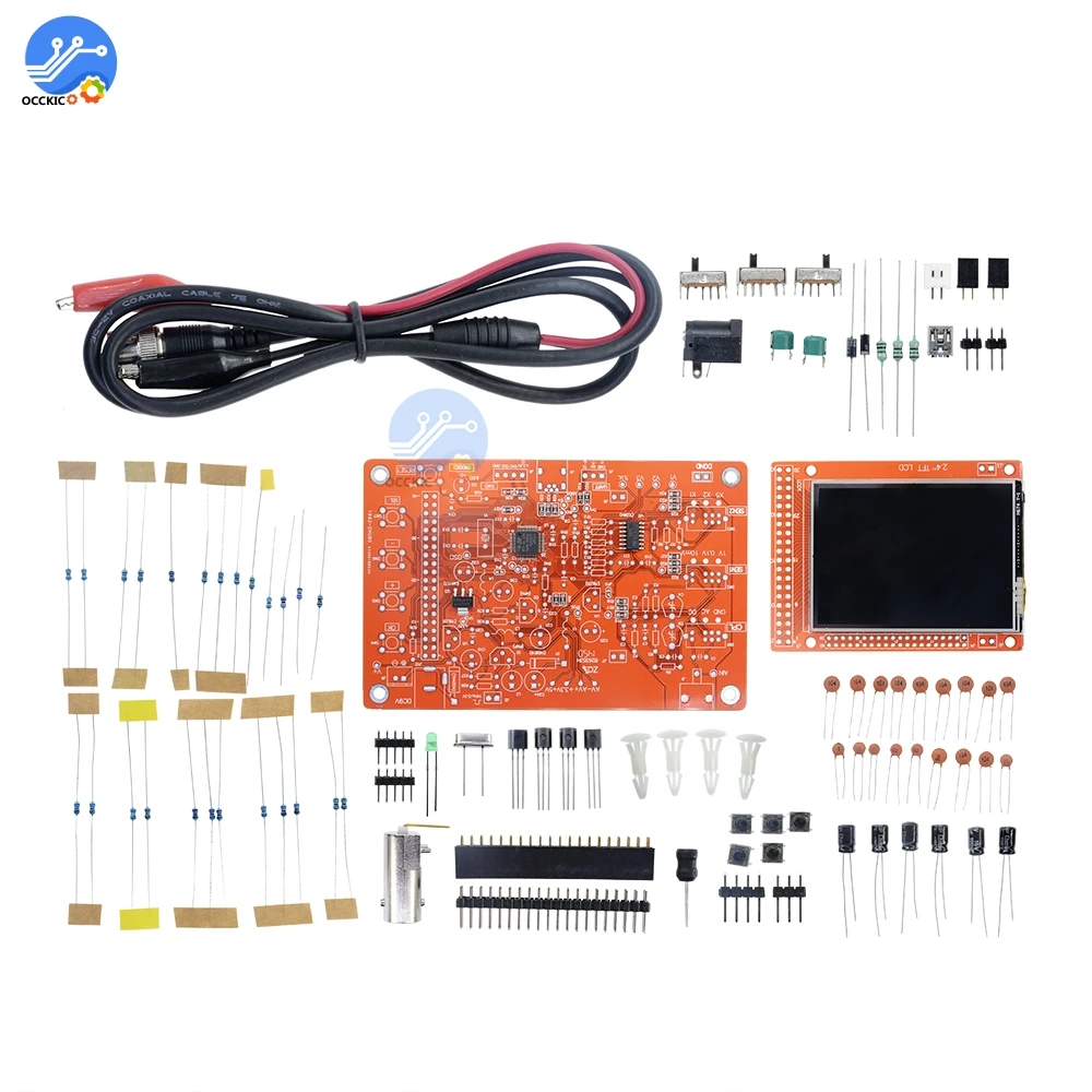 Комплект осциллографа DIY щуп Unsoldered Kit STM32 200 кгц тестер с открытым исходным кодом