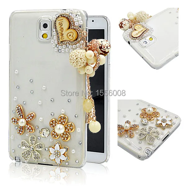 Fashion New Case For Samsung Galaxy Note 3 Shining Crystal ...