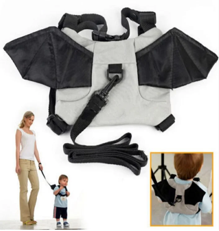 Children Kid Boy Girl Safety Harness Travel Bat Backpack Shoulder Bag