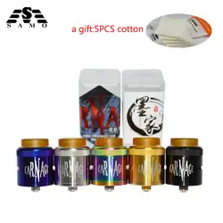 Новый CNG rda для электронной сигареты распылитель для хлопка rdta fit 510 нить капельного наконечника 24 мм перестраиваемый испаритель