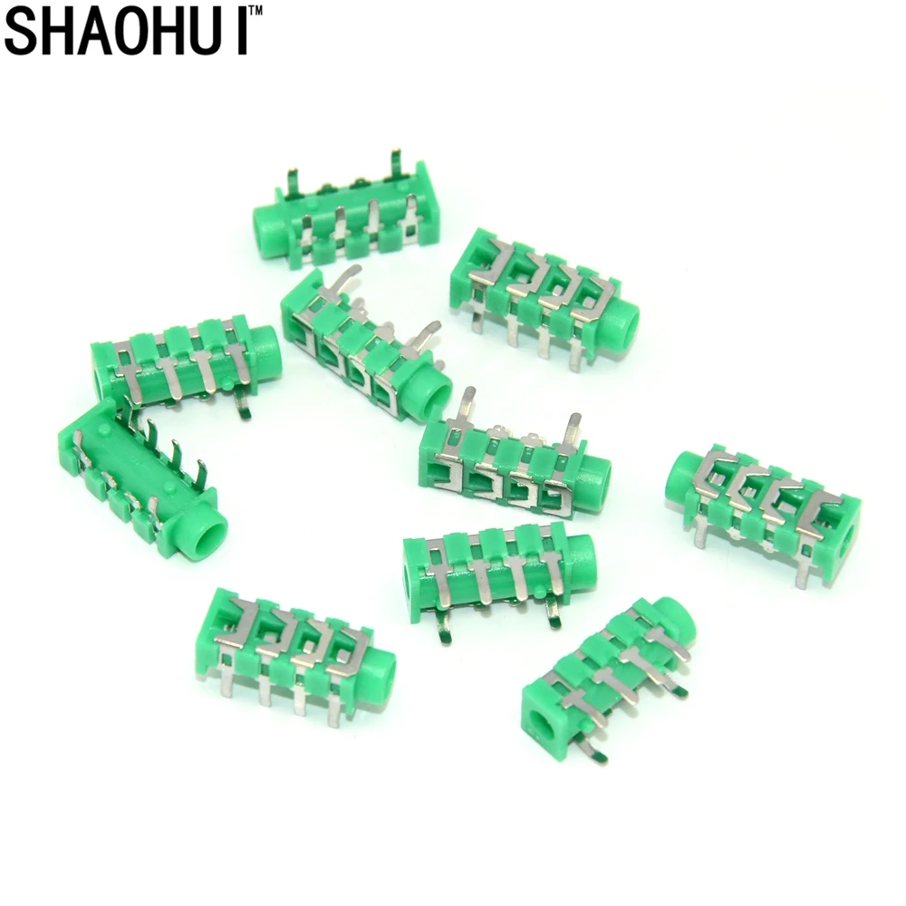 

1000pcs/lot Headphone jack EJ-3514 3.5 audio jack headphone socket 6-pin plug-pin socket standard interface free shipping