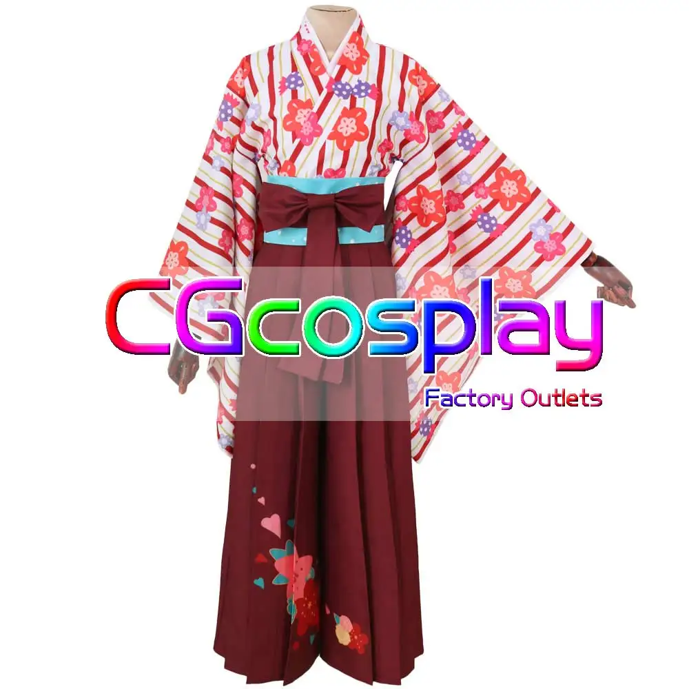 CGCOS Express! Аниме Косплэй костюм LoveLive! Тайсе кимоно Пробуждение Нико Ядзава