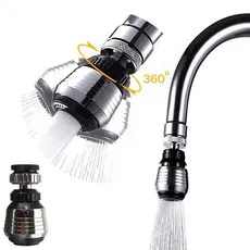 360 Rotate Swivel Faucet Nozzle Torneira Water Filter Adapter Water Purifier Saving Tap Aerator Diffuser Kitchen Accessories