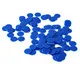 100 шт./пакет детские математические игрушки Монтессори материалы Детские обучение количество соответствует раннего образования прозрачный Пластик монет детские игрушки - Цвет: Solid blue
