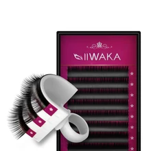 Charming lashes 0.10 D faux false mink hair silk lashes russian lashes eyelash extensions false fake eyelashes lash makeup