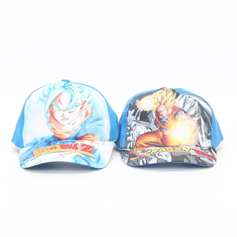 Бейсбол Кепки Сон Гоку Vegetto регулируемая хип-хоп Dragon Ball Snapback Hat Z Супер Saiyan для детей