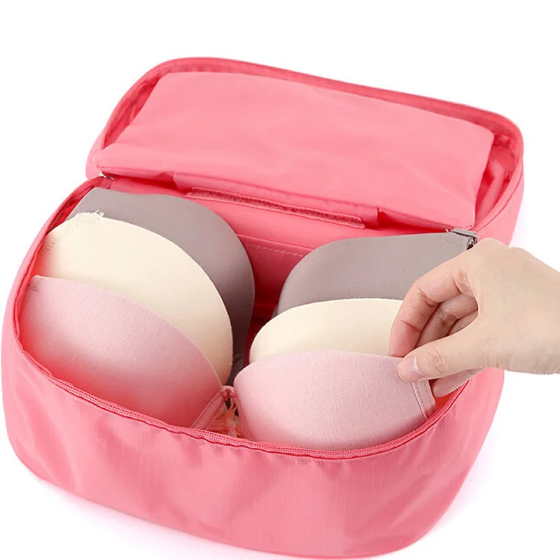 1 Pcs Oxford Drawer Organizers Storage Box Bag or Bra Socks Underwear Organizer Portable Travel Underwear Lingerie Storage Bags