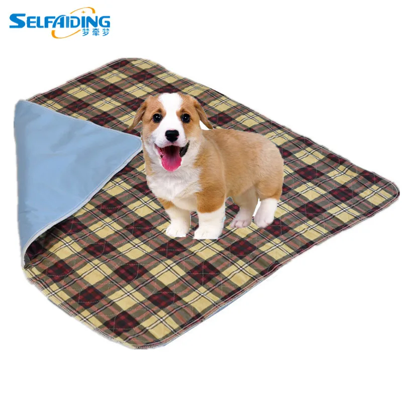 Решетчатый узор моющийся коврик для обучения домашних животных/собака моча поглощающие коврики/щенок мочи колодки PBP-109