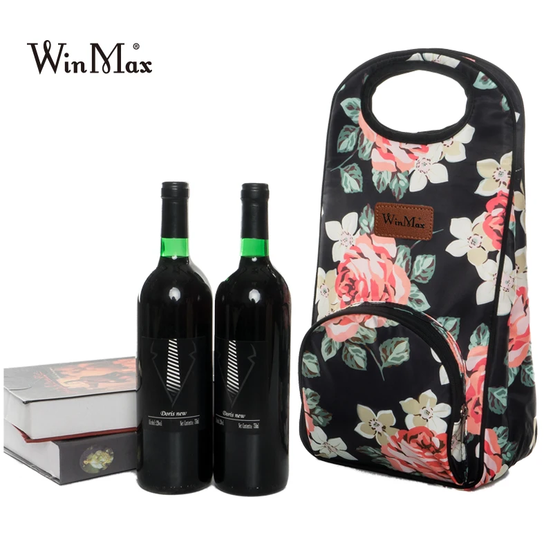 

Quality Thicken Wine Champagne Cooler Bag Outdoor Picnic Beer Wine Cooling Tote Bag Bottle Carrier Holder Gifts For Wine Lovers