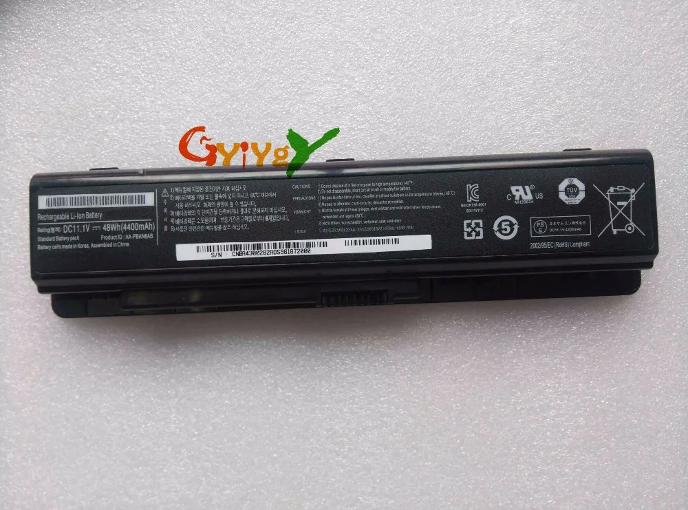 

AA-PBAN6AB AA-PLAN6AB AA-PLAN9AB Laptop Battery For Samsung 200B 400B 600B NP200B NP400B NP600B P200 NT200B NT400B NP600B