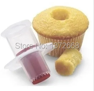 

Cupcake Corer Muffin Cake Hole Digger DIY Cake Cored Device Muffin Cup Cake Decoration Tool Pastry Decoration Tool 50pcs