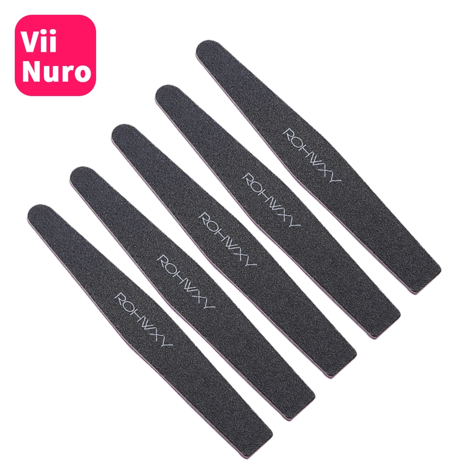 

ViiNuro 5 Pcs Professional Nail Files Sanding Buffer Pedicure Manicure Polish Nail Beauty Tools File For Heels Double Side