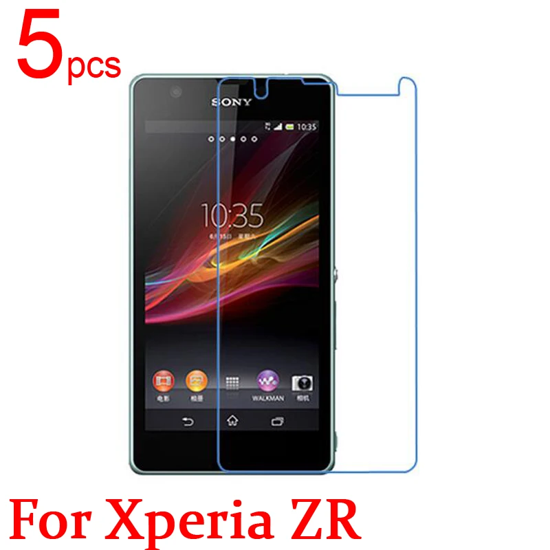 

5pcs Ultra Clear Matte Nano Anti-Explosion LCD Screen Protector Film Cover For Sony Xperia ZR M36H C5502 C5503 Protective Film