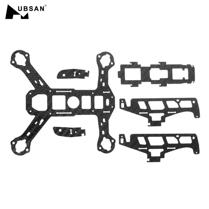 Волокно рама Hubsan H122D RC Квадрокоптер запасные части волокна арматура H122D-06 Мультикоптер RC Drone запасные аксессуары